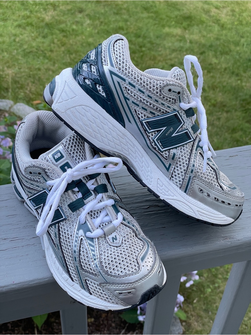 New Balance 1906 (GS) Sneakers, silver metallic deep ocean